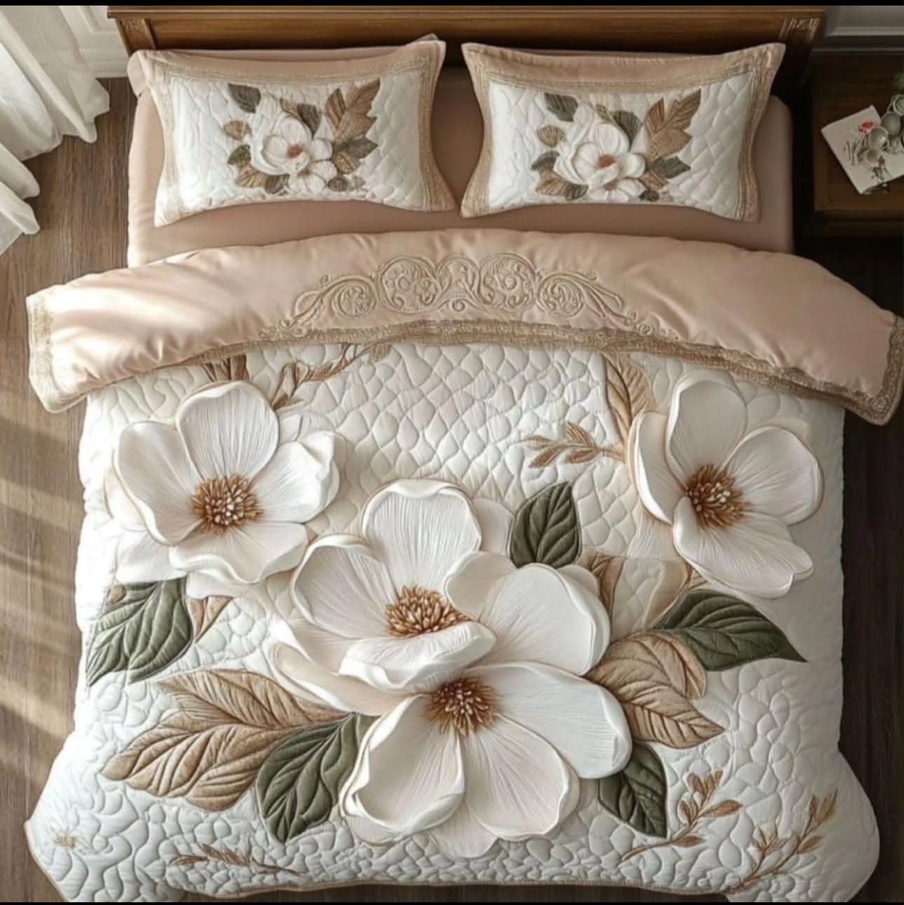Premium 5D Printed Bedsheet - BM-43