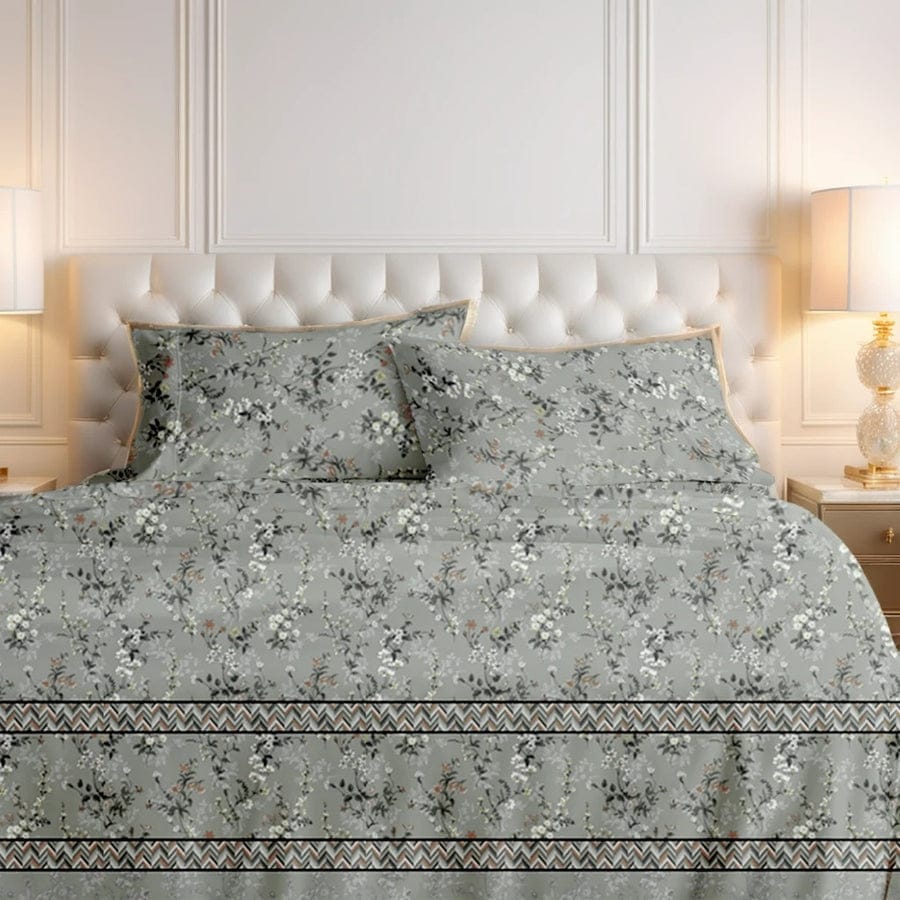 Premium Printed Bed Sheet Set - BM62