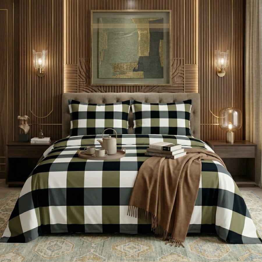 Premium Printed Bed Sheet Set - BM31