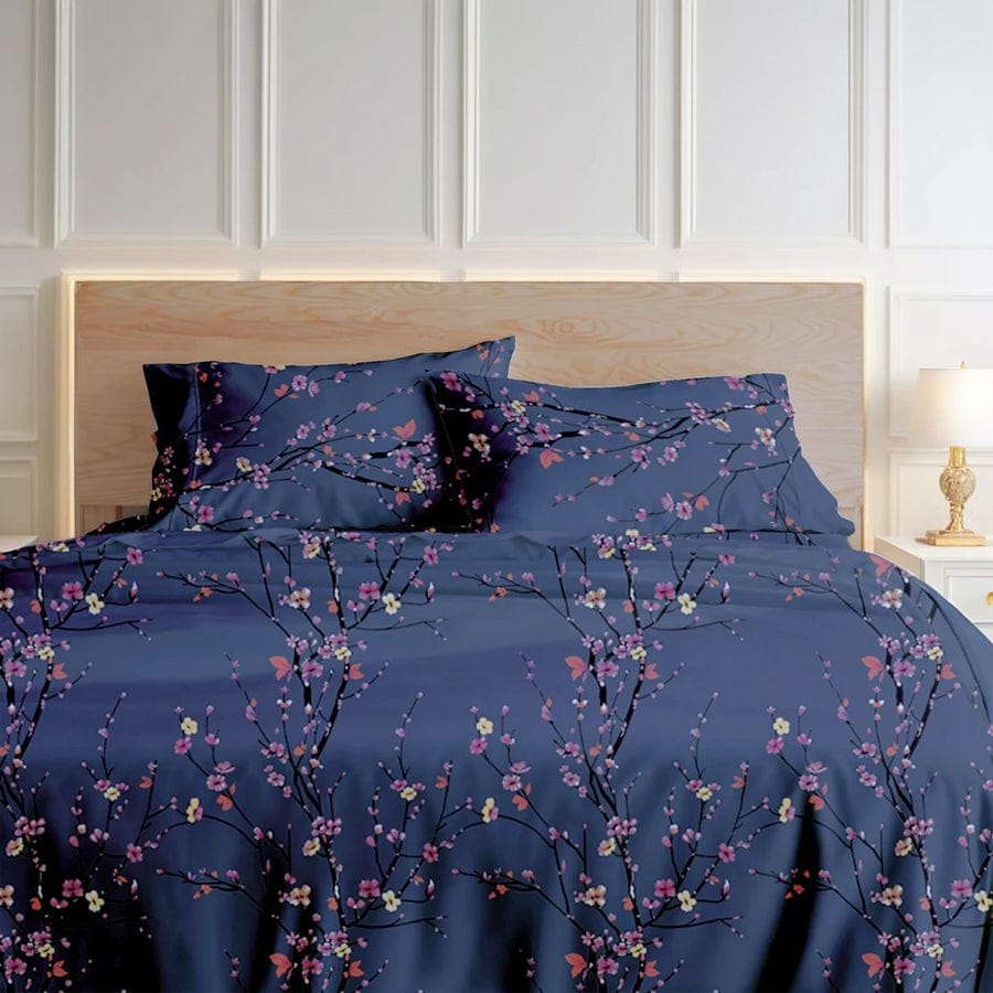 Premium Printed Bed Sheet Set - BM21