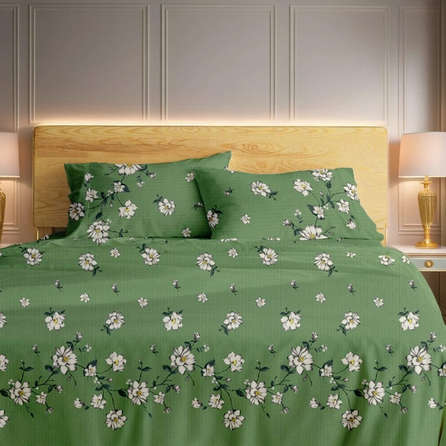 Premium Printed Bed Sheet Set - BM15