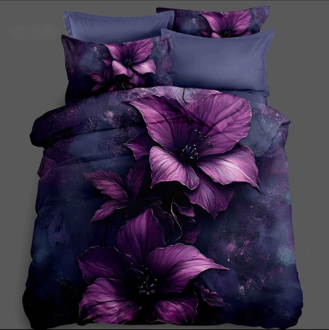 Premium 5D Printed Bedsheet - BM-46