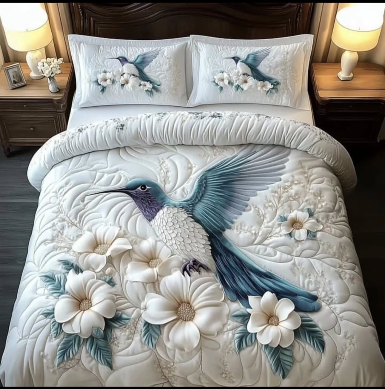 Premium 5D Printed Bedsheet - BM-44