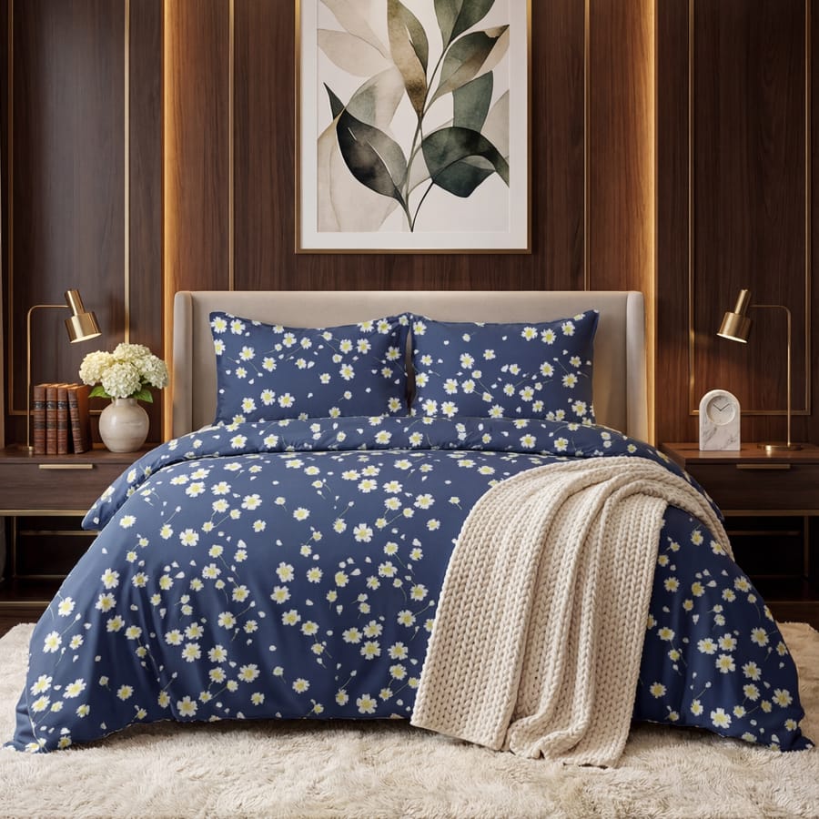 Premium Printed Bed Sheet Set - BM60