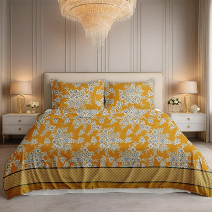 Premium Printed Bed Sheet Set - BM58