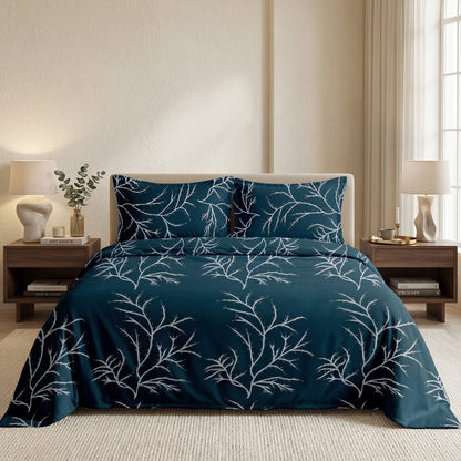 Premium Printed Bed Sheet Set - BM55