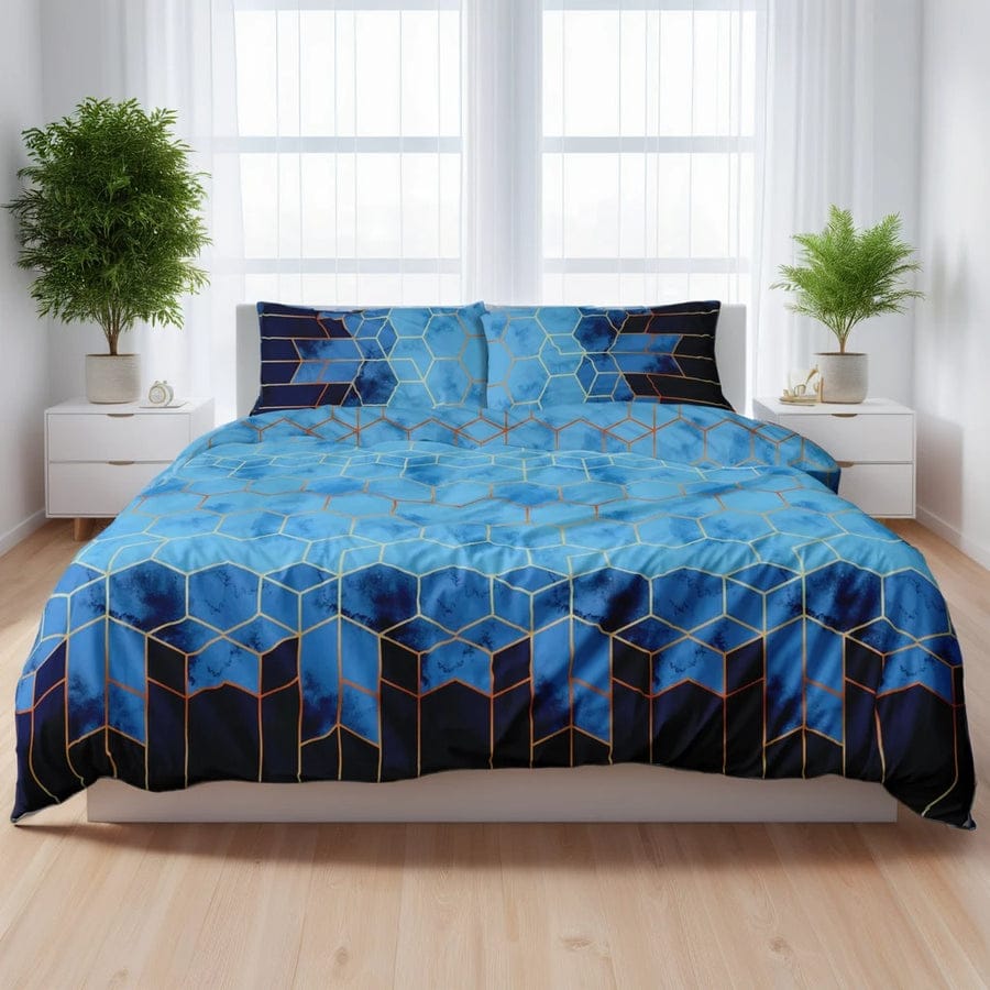 Premium Printed Bed Sheet Set - BM52