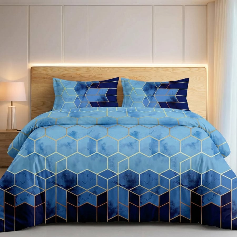 Premium Printed Bed Sheet Set - BM52