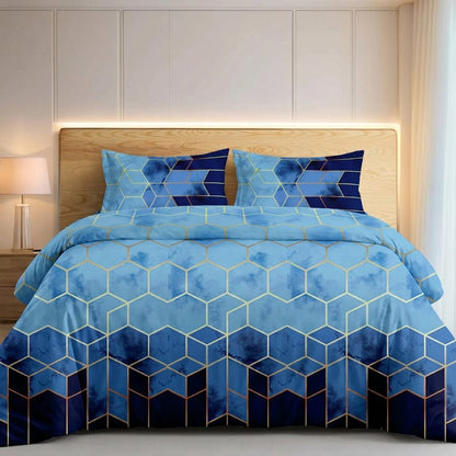 Premium Printed Bed Sheet Set - BM52