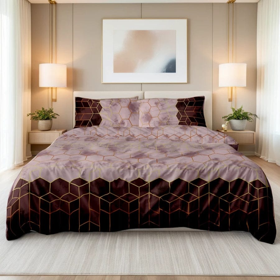 Premium Printed Bed Sheet Set - BM51