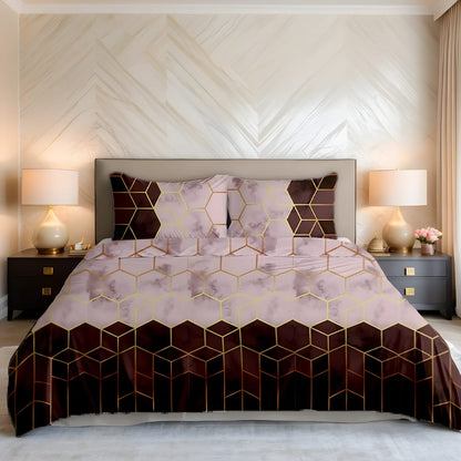 Premium Printed Bed Sheet Set - BM51
