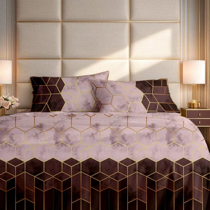 Premium Printed Bed Sheet Set - BM51