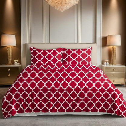Premium Printed Bed Sheet Set - BM49