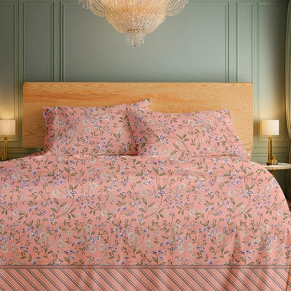 Premium Printed Bed Sheet Set - BM44