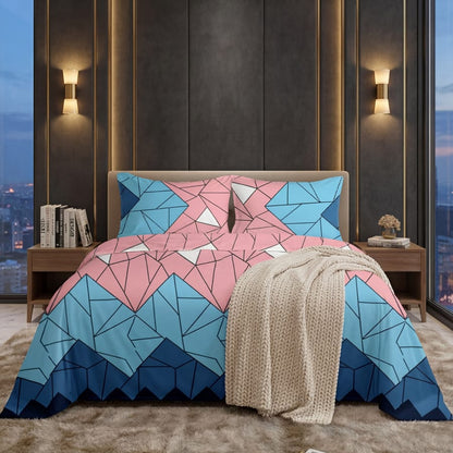 Premium Printed Bed Sheet Set - BM42