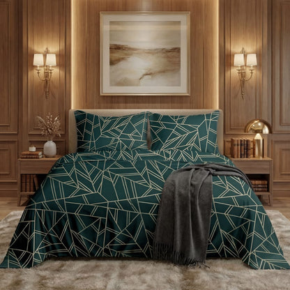 Premium Printed Bed Sheet Set - BM38