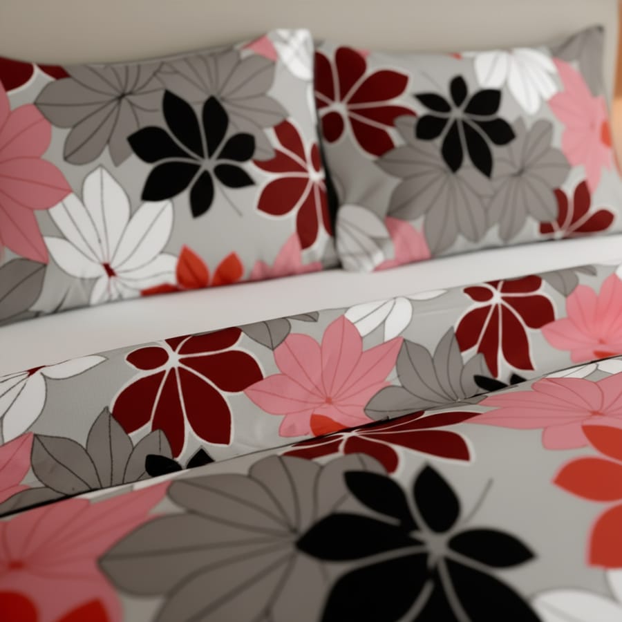 Premium Printed Bed Sheet Set - BM30