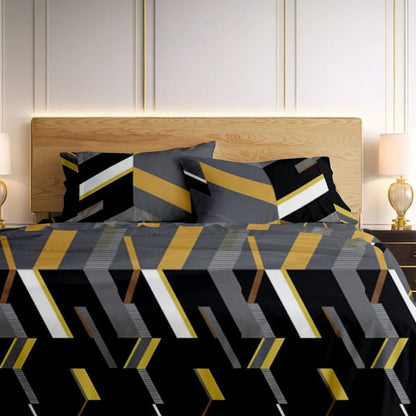 Premium Printed Bed Sheet Set - BM25