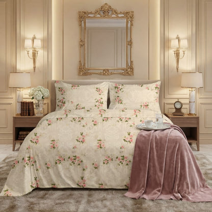 Premium Printed Bed Sheet Set - BM24
