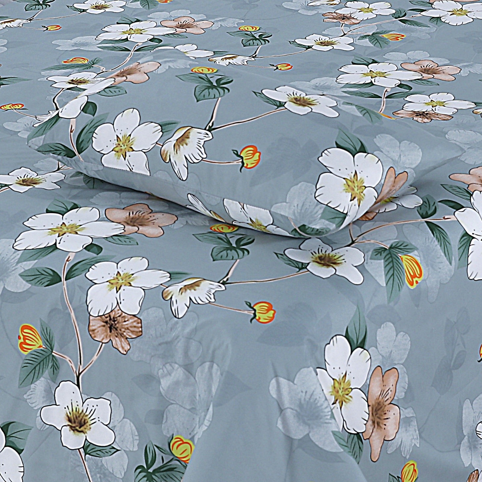 Premium Printed Bed Sheet Set - BM09